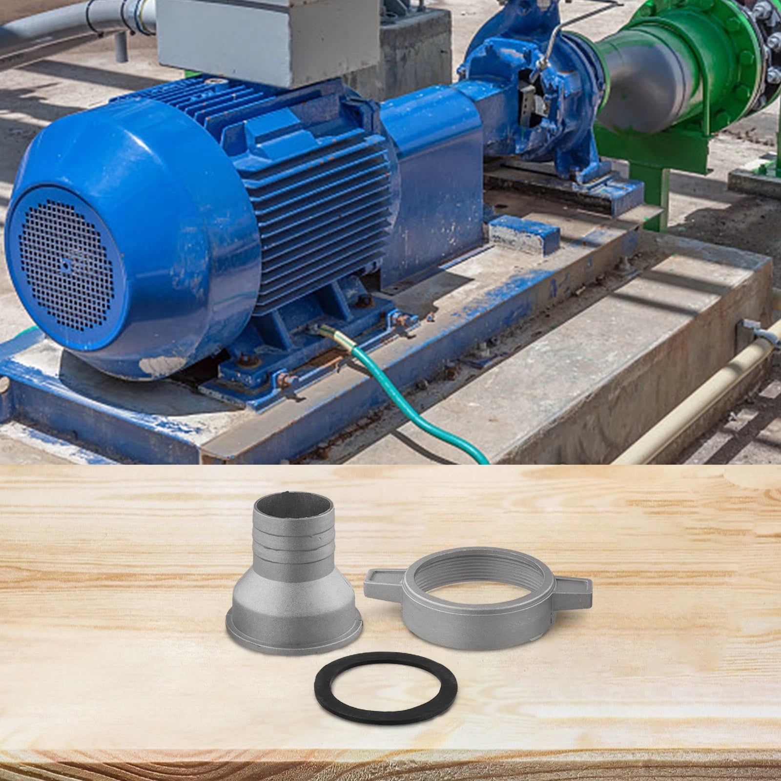 Water Pump Accessories Aluminum Pipe Joint for
