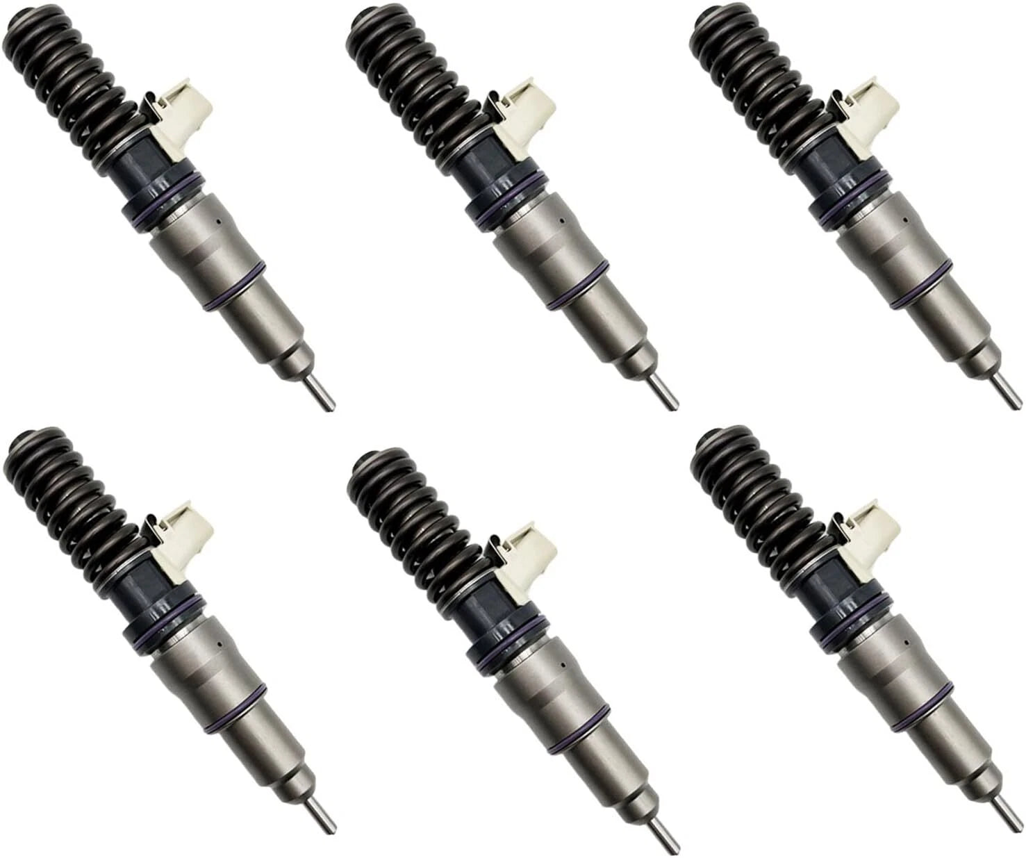 6X Fuel Injector 21586282 for Volvo MD11 (Diesel Engine)
