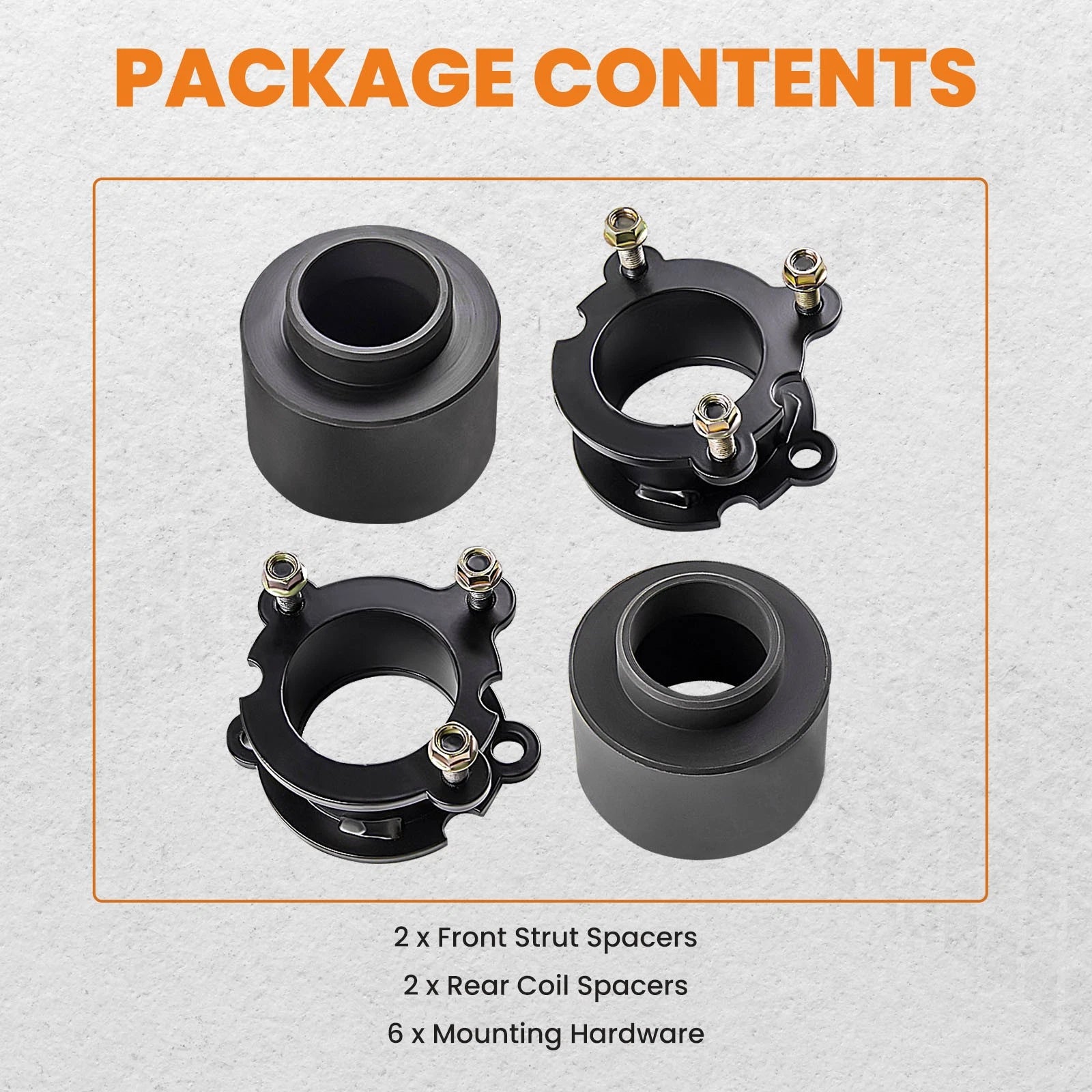 3.5" Front & 2.5" Rear Lift Kit for Chevy Trailblazer (2002-2009)