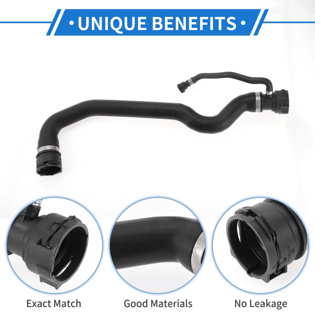 Radiator Hose for BMW 5 F10 518d (2013–2016) No. 17127809818