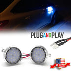 LED Side Mirror Puddle Lights for Lincoln MKS MKT MKX MKZ LS LT (2007–2020)