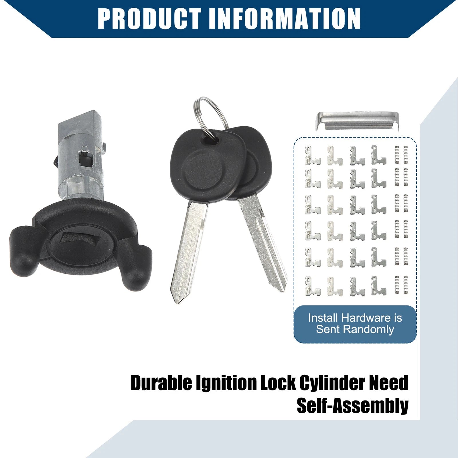 Ignition Switch Door Lock Cylinder Uncoded for Chevy GMC (No. 704600/15298924)