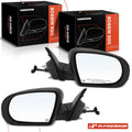 Power Mirror Pair for Jeep Compass (2017–2023) - Manual Fold, Heated