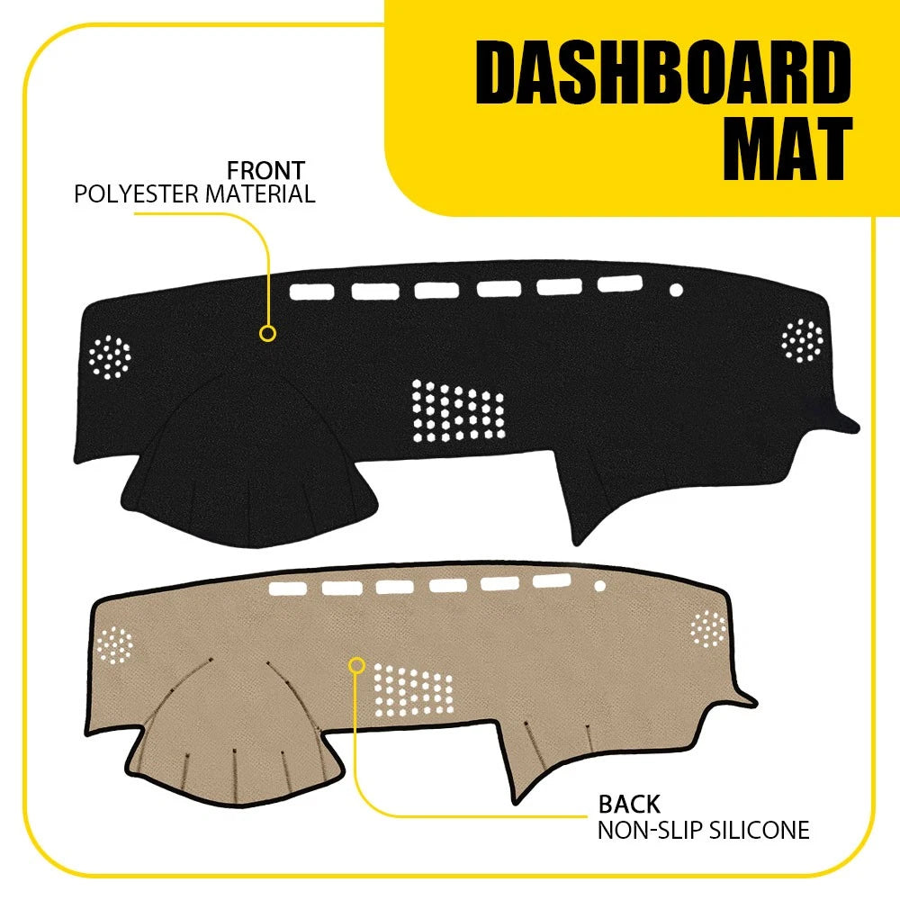 Dashboard Pad for Acura TL (2004–2008) - Black Dash Cover Mat