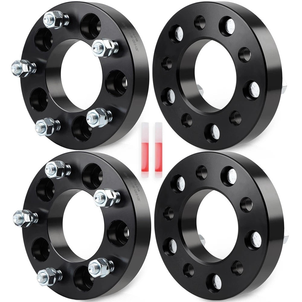 Set of 4 Wheel Adapters 1.25" 5x127 to 5x135 for Chrysler Town & Country (2008–2016)