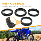 Front Fork Bushing Dust Oil Seal Rebuild Kit for Yamaha YZ250 (2015–2021)