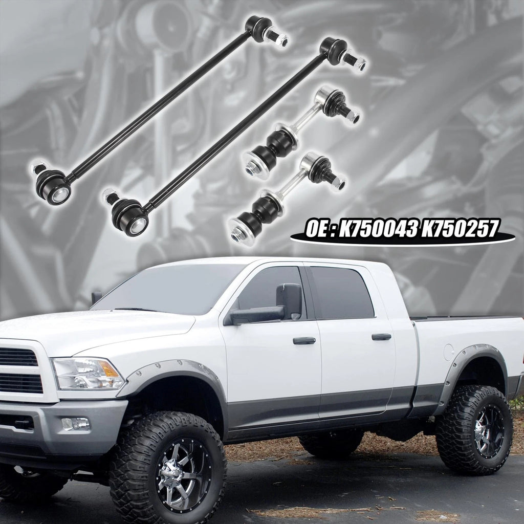 Set of 4 Sway Bar Links K750043 K750257 for Toyota RAV4 (2013–2018)