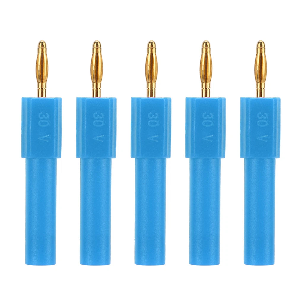 5pcs J.20011 2mm Male to 4mm Female Banana Adapters for Signal Routing