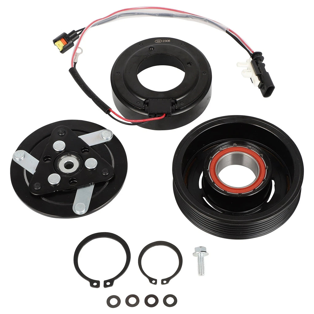 AC Compressor Clutch Kit for Land Rover LR4, Jaguar F-Type, F-Pace (2010–2020)