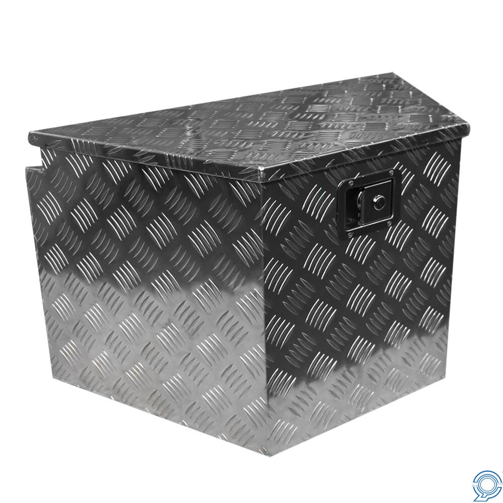 28" x 18" Aluminum Trailer Tool Box with Struts for Truck (Weather Guard)