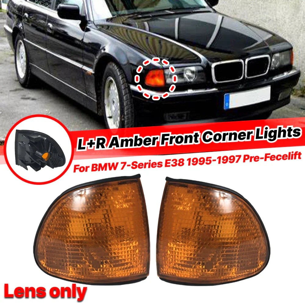 Amber Front Corner Signal Light for BMW 7-Series E38 (1995–1997)