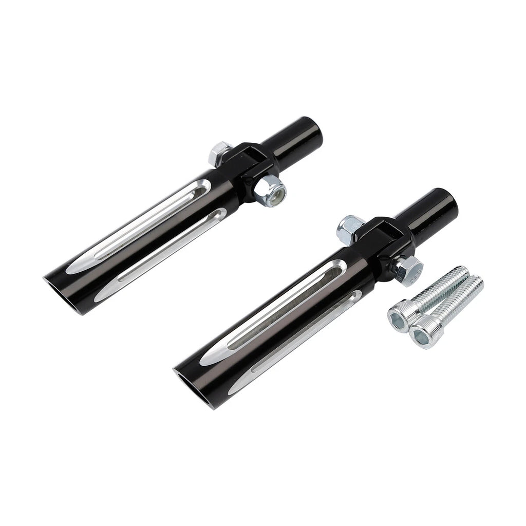 Passenger Footpegs Footrests for Harley Softail Fat Boy FLSTF FXST (2000–2006)