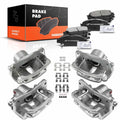 Front & Rear Side Brake Pad and Caliper for Toyota Sienna (2004–2010)