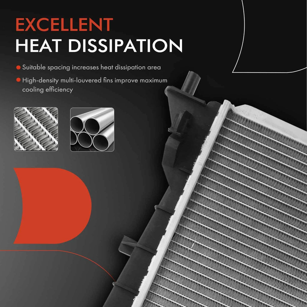 Radiator with Oil Cooler for Ford Crown Victoria, Lincoln Mercury (1995–1997)
