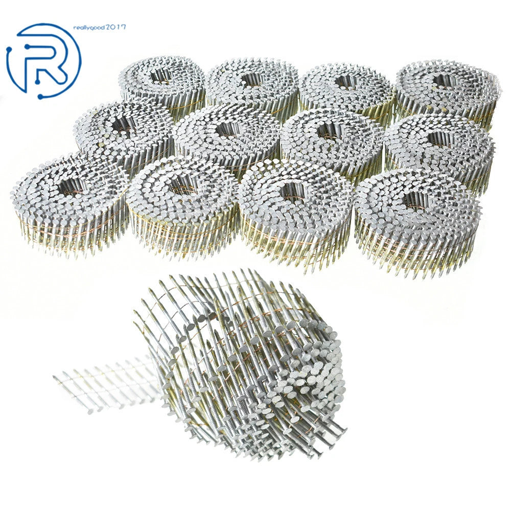 Siding Nails 1-1/4" .092" Full Round Head Ring Shank 3600 Count