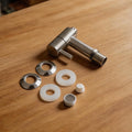 Stainless Steel Beer Keg Container Tap with Mesh Filter and Silicone Seal