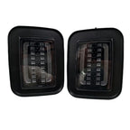 Pair Clear LED Front Corner Turn Signal Parking Light for Hummer H2 (2003–2009)