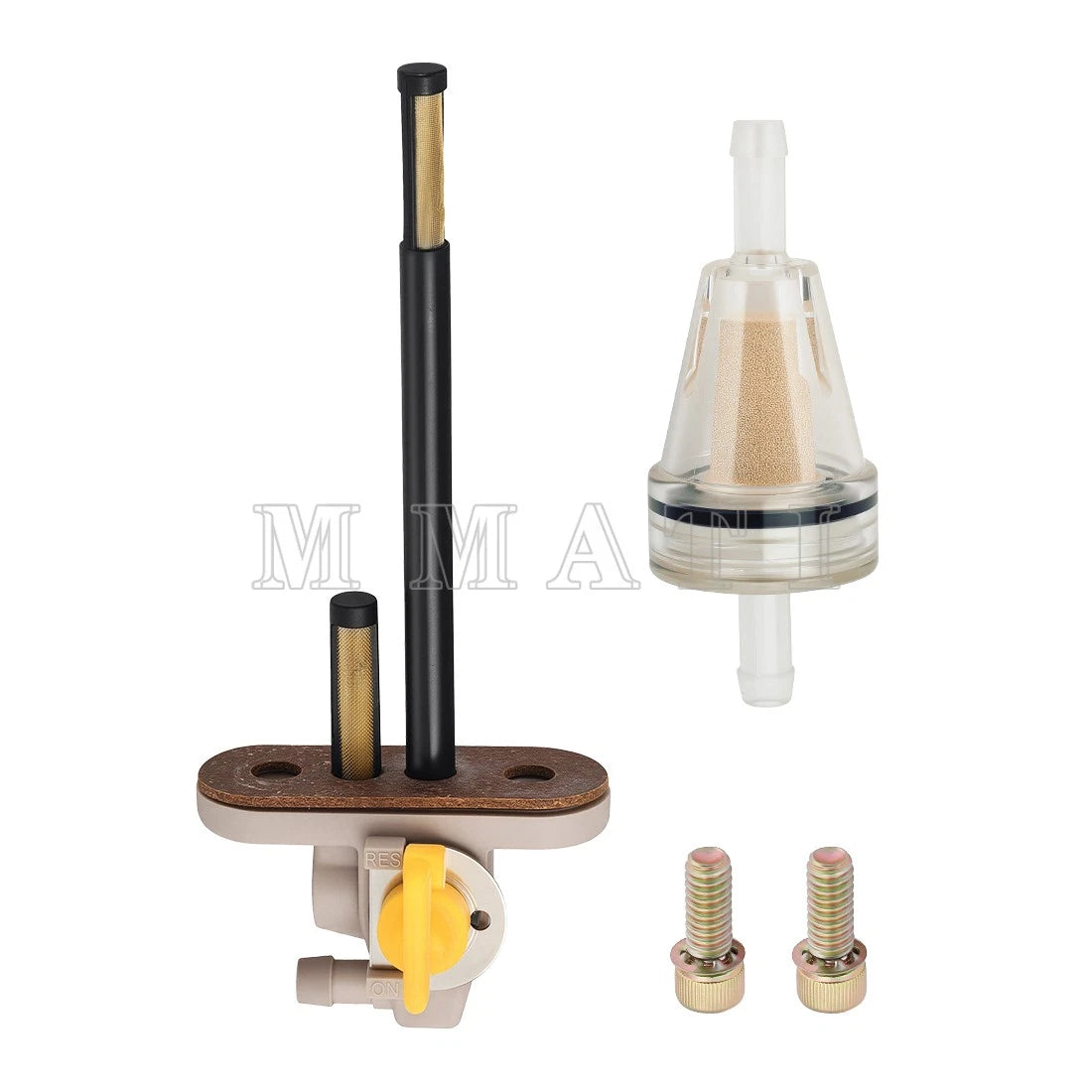 Fuel Valve Petcock & Filter for Polaris Magnum 425, Big Boss, Scrambler 500 (1995–2005)