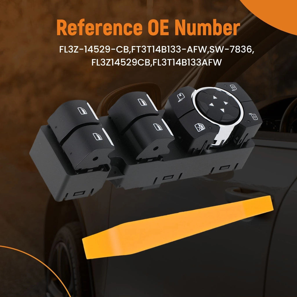 Driver Master Window Switch for Ford F-150, Expedition (2018-2021)