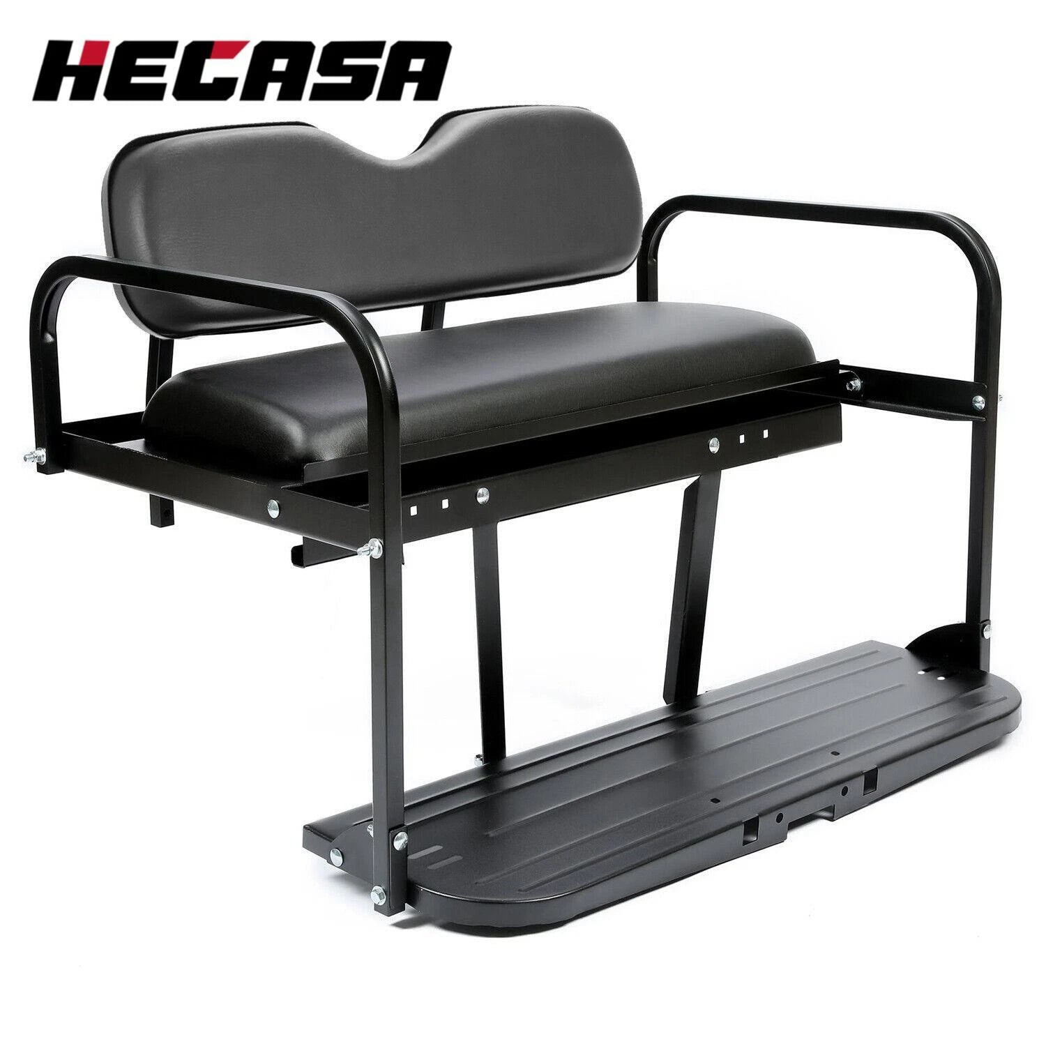 Folding Steel Frame Leather Seat Kit for EZGO Marathon (Pre-1994)