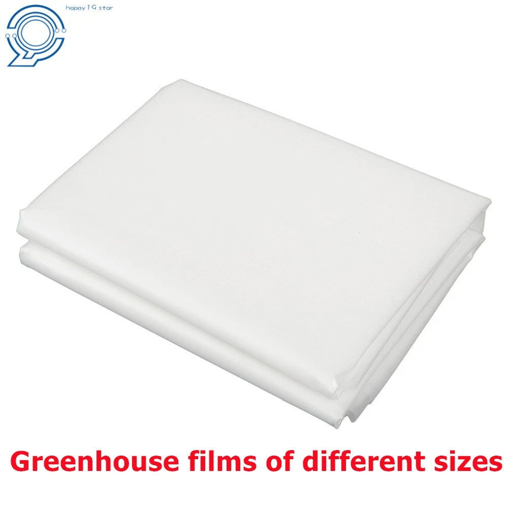 Clear Greenhouse Plastic Sheeting for Gardening (6 mil UV Resistant)
