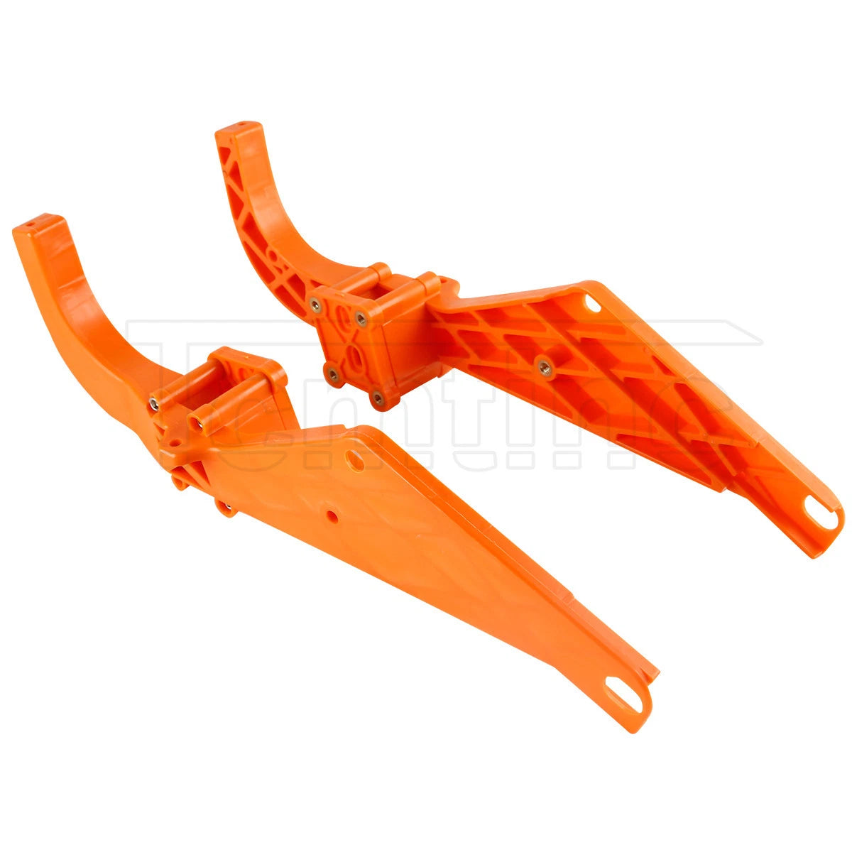 Set of 2 Inner Fairing Batwing Support Brackets for Harley Touring FLHT (1993–2013)