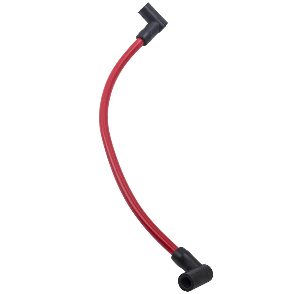 Set of 10.5mm Red HEI Ignition Plug Wires for SBC BBC 350 383 454 (1970–1995)