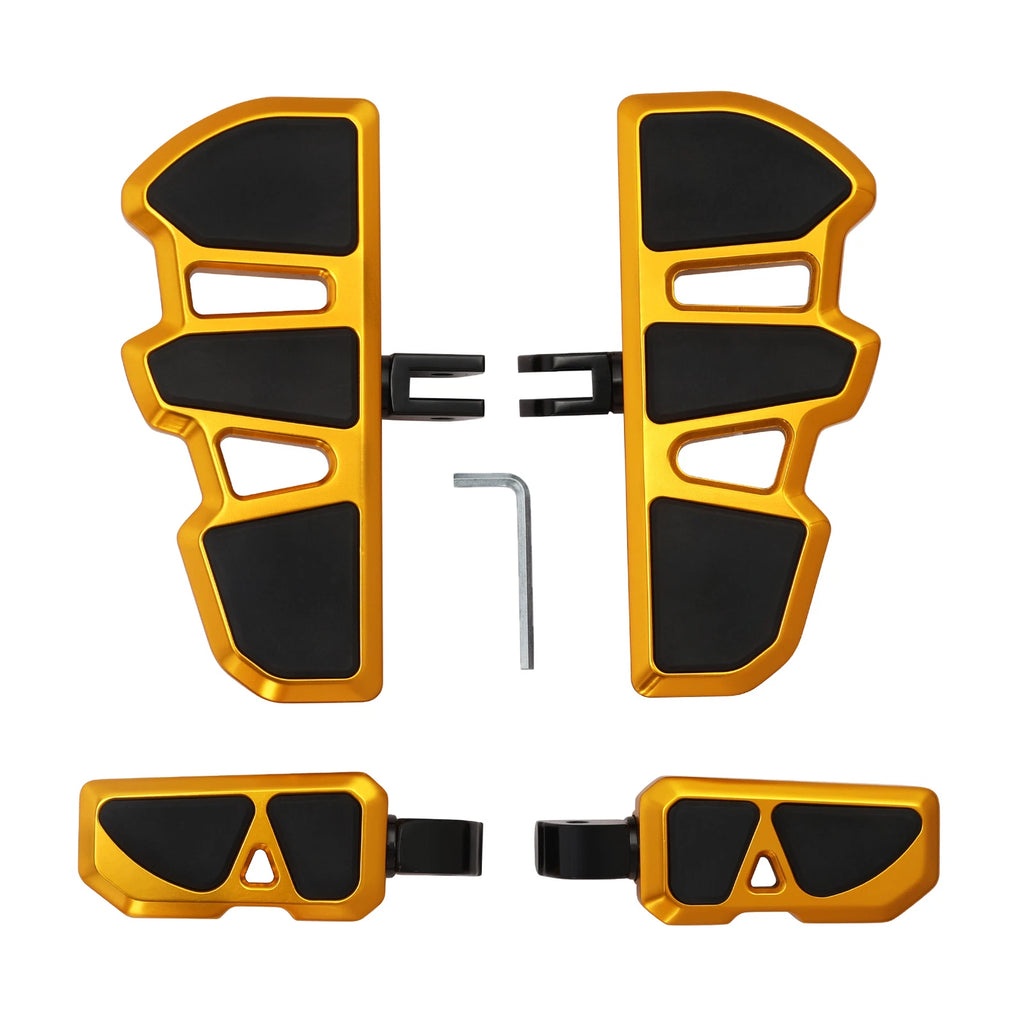 Driver Floorboards & Footpegs for Harley Softail Street Bob Low Rider (2018–2024)