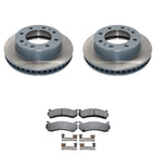 Front Rotors & Akebono ProACT Ceramic Brake Pads Kit for Express 2500 (2003–2023)