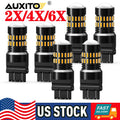 Set of 6 SMD Amber LED Turn Signal Lights for Ford F150 F250 F350