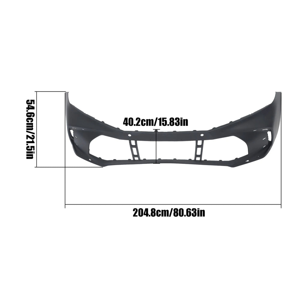 Front Bumper Cover for Toyota Camry XSE (2025) with Sensor Holes