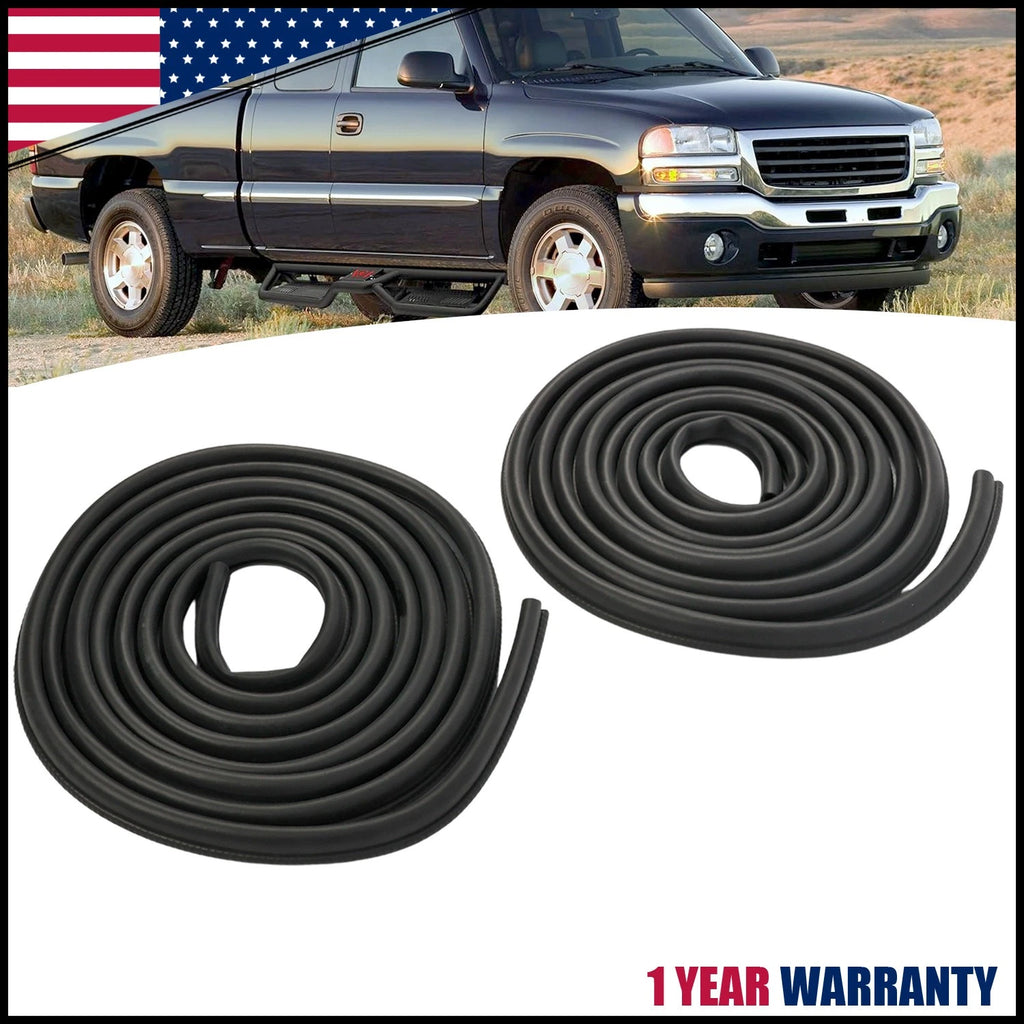 Set of 2 Extended Cab Door Seals for Silverado Sierra (2000–2006)