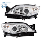 Halogen Headlight Set for Subaru Impreza (2008-2011) Chrome Housing