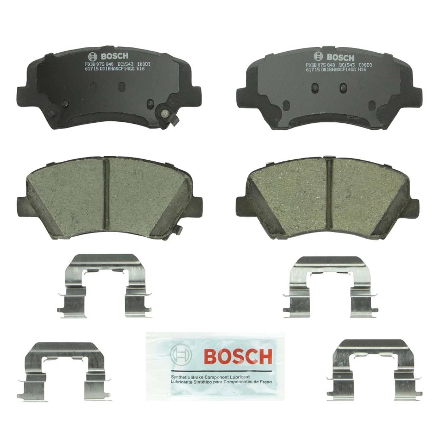 Front Brake Kit with 300mm Rotors & Bosch Ceramic Pads for Kia Frote
