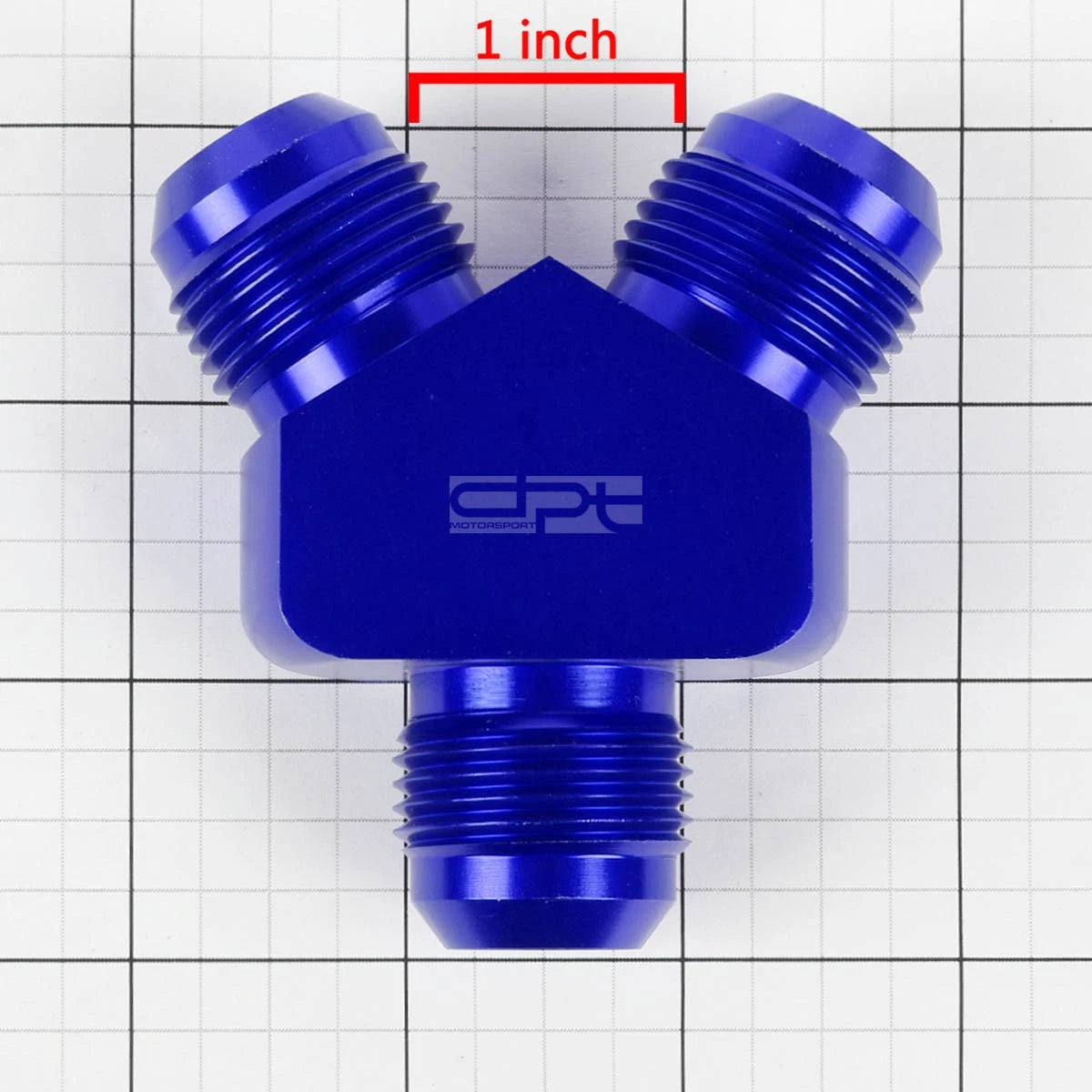2X 12AN Male Flare Y-Block Splitter Adapter for Universal