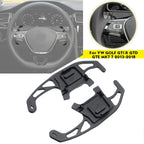 2X Steering Wheel Shift Paddle Shifter for VW Golf GTI R GTD GTE MK7 (2015–2021)