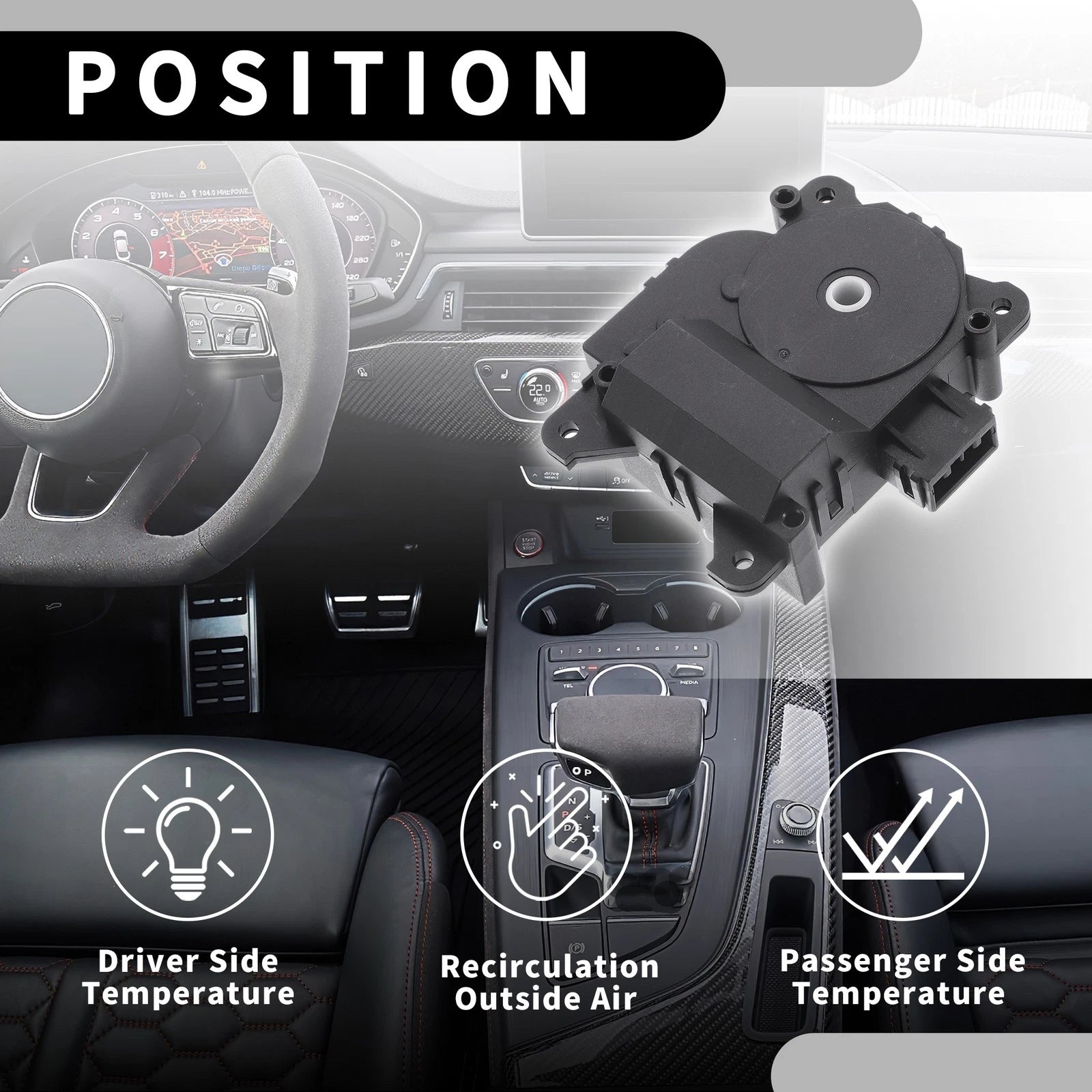 Heater Blend Door Actuator No.79140TK8A41 for Honda Odyssey (2011–2017)