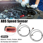 2Pcs ABS Wheel Speed Sensor for Mercedes CL63 AMG (2007–2013) No.A2115403017