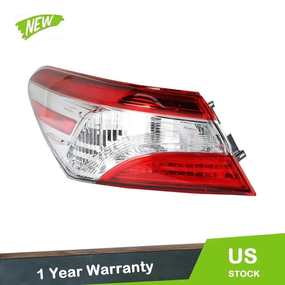 Left Driver Rear Tail Light Outer Lamp for Toyota Camry (2018–2020)