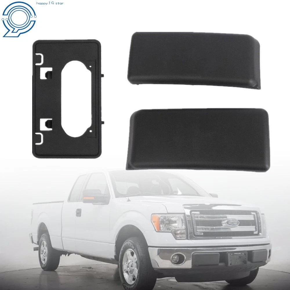 License Plate Frame Bracket & Bumper Guards for Ford F-150 (2009–2014)