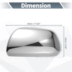 Set of 2 Rearview Mirror Cover Overlay Chrome for Toyota Sienna (2011–2020)
