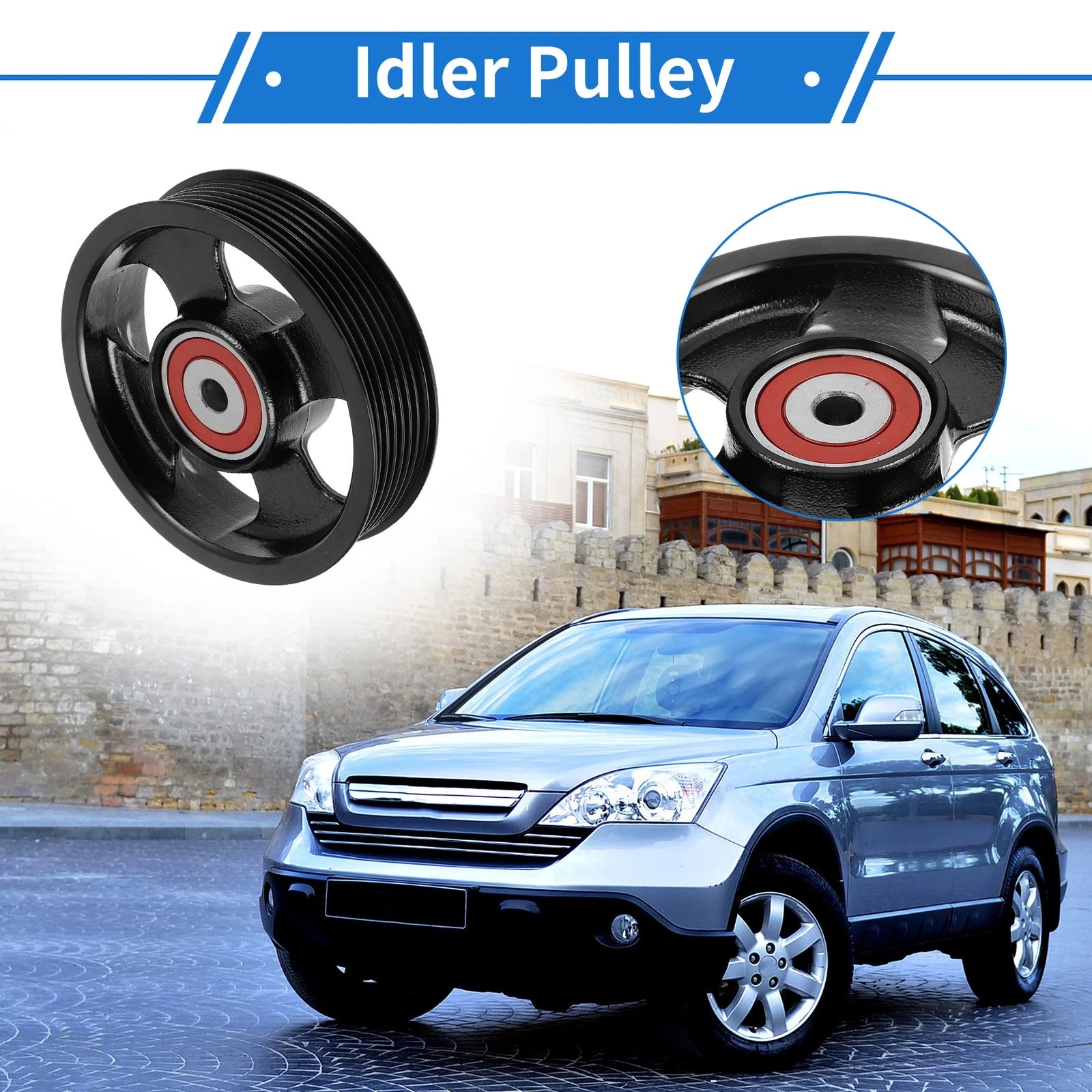 Drive Belt Idler Pulley for Toyota RAV4 (2006–2008) No. 1660328020/1660328050