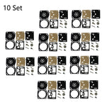 10x Carburetor Diaphragm Kit for Dolmar PS630 PS6400 PS7300 PS7900 RB-201