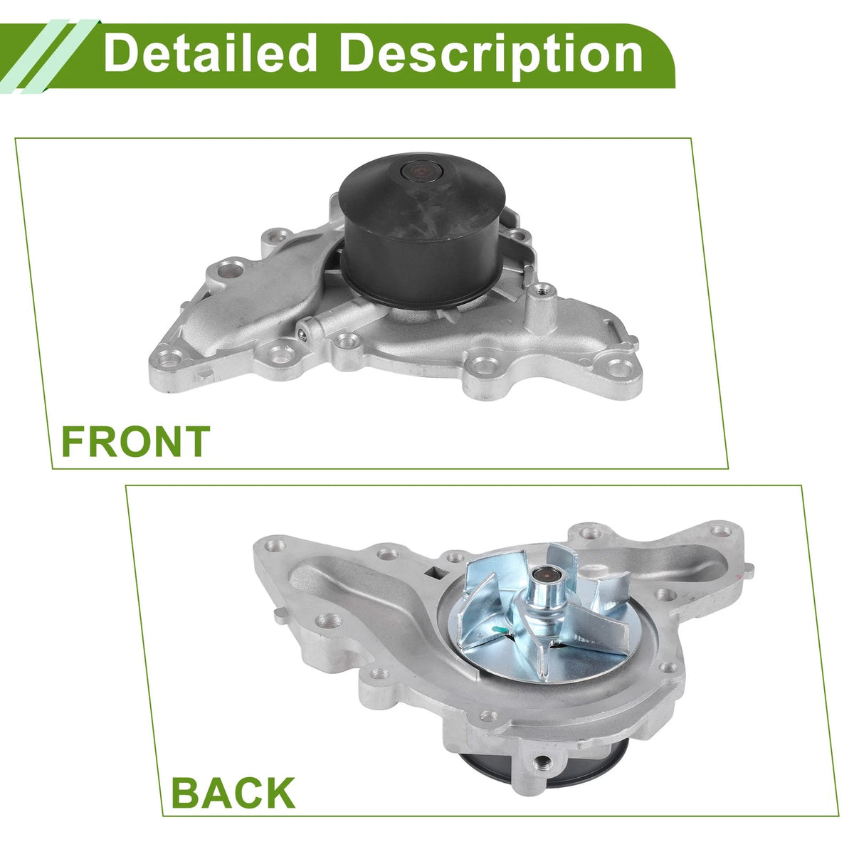 Engine Water Pump for Mitsubishi Eclipse (No.MD973162)