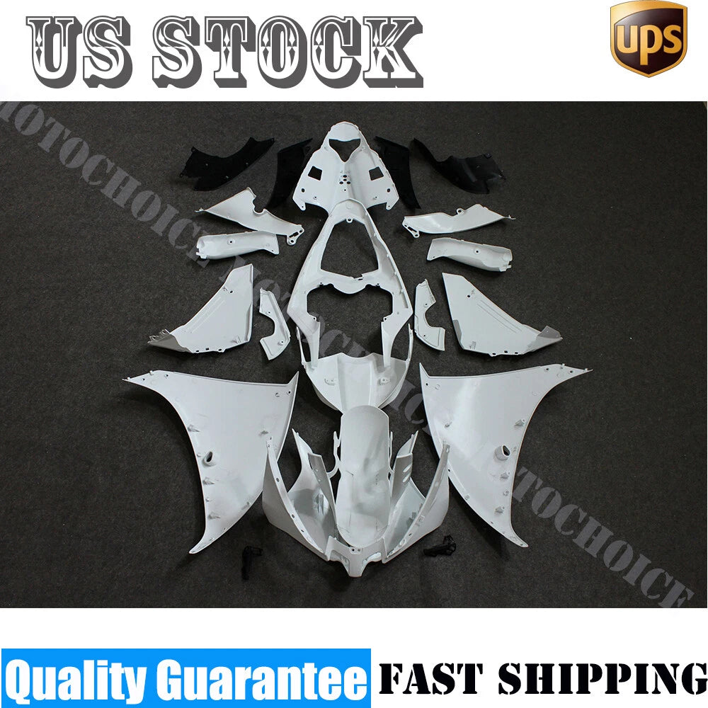 ABS Fairing Kit for Yamaha YZF-R1 (2012–2014) - Unpainted Bodywork
