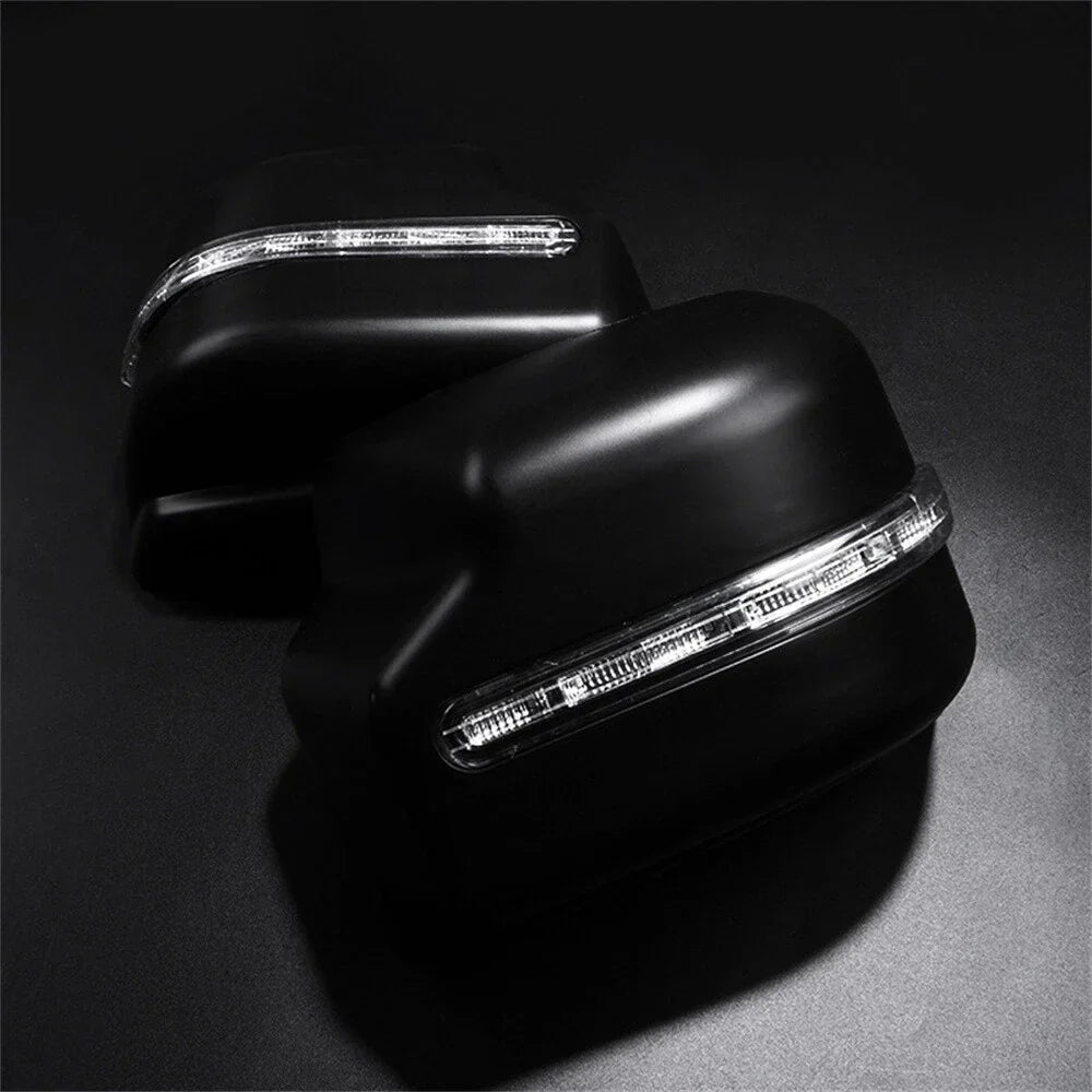 Rear View Mirror Cover w/ LED Turn Light for 2019-2023 Suzuki Jimny