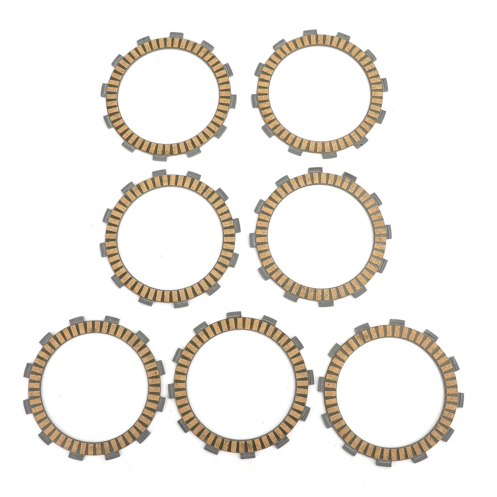 Clutch Friction Plate Kit for Husqvarna 200 EXC XC-W EGS 125 144 150 200 (2000–2023)