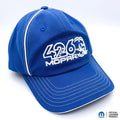 Licensed Hellcat Hemi Mopar Hat Blue with White Stitching for Dodge (2015–2021)