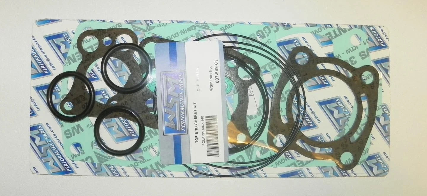 Top End Gasket Kit for Polaris MSX 140 (2003–2004) 007-649-01