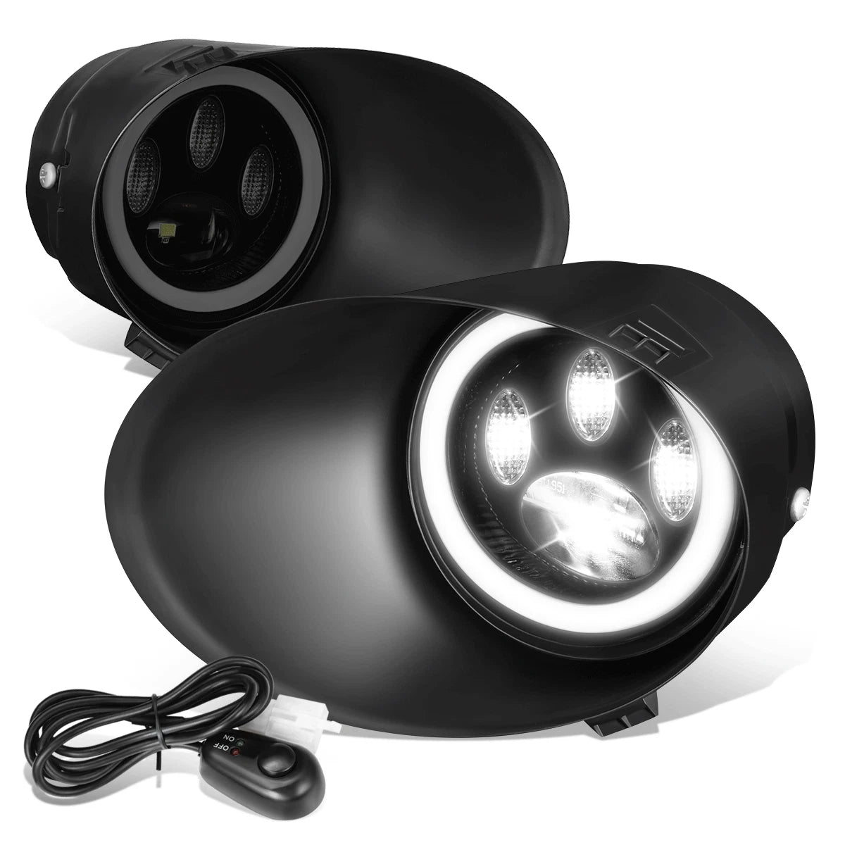 Paw Print Projector LED Fog Light Lamps for Tacoma Tundra (2005–2013)